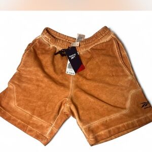 REEBOK Burnt Orange Athletic Sweat Shorts NWT